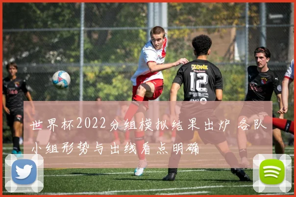 世界杯2022分组模拟结果出炉 各队小组形势与出线看点明确