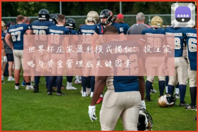 世界杯庄家盈利模式揭秘：投注策略与资金管理成关键因素